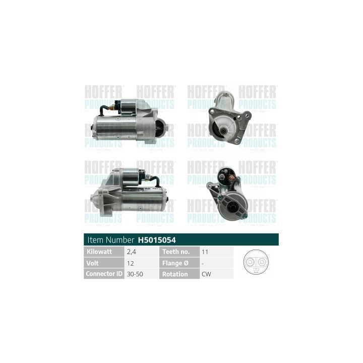 Starteris HOFFER H5015054