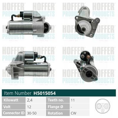 Starteris HOFFER H5015054