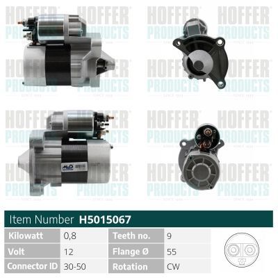 Starteris HOFFER H5015067