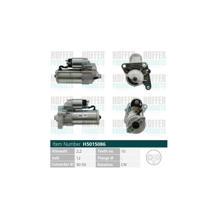 Starteris HOFFER H5015086