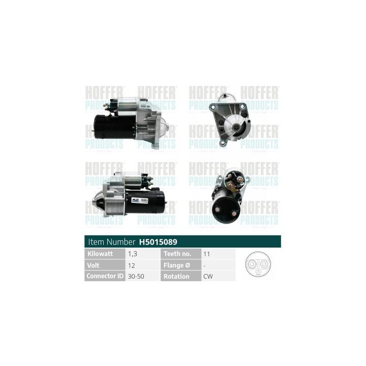 Starteris HOFFER H5015089