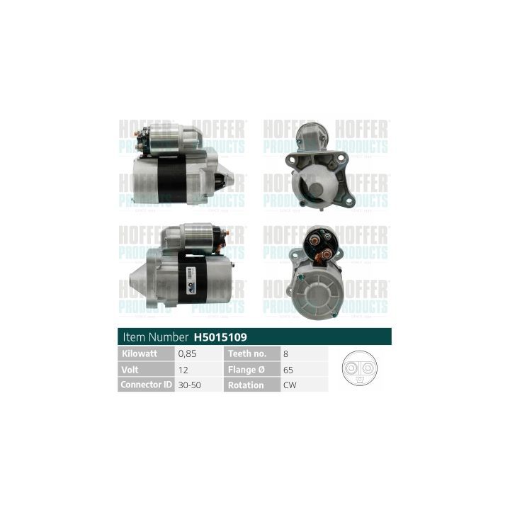 Starteris HOFFER H5015109