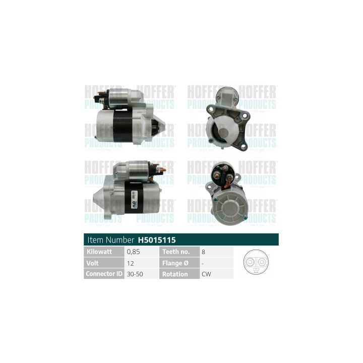 Starteris HOFFER H5015115