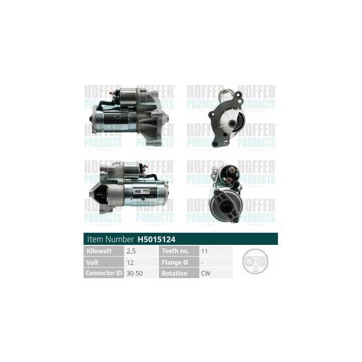 Starteris HOFFER H5015124