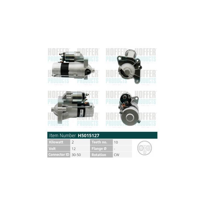 Starteris HOFFER H5015127