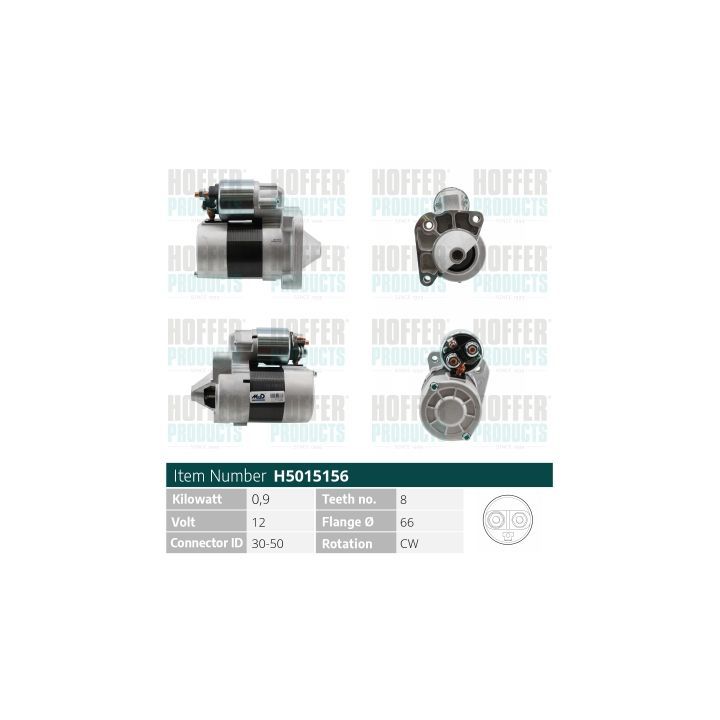 Starteris HOFFER H5015156