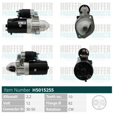 Starteris HOFFER H5015255