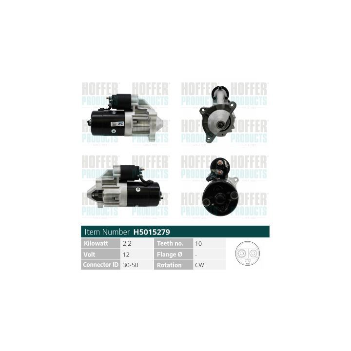 Starteris HOFFER H5015279