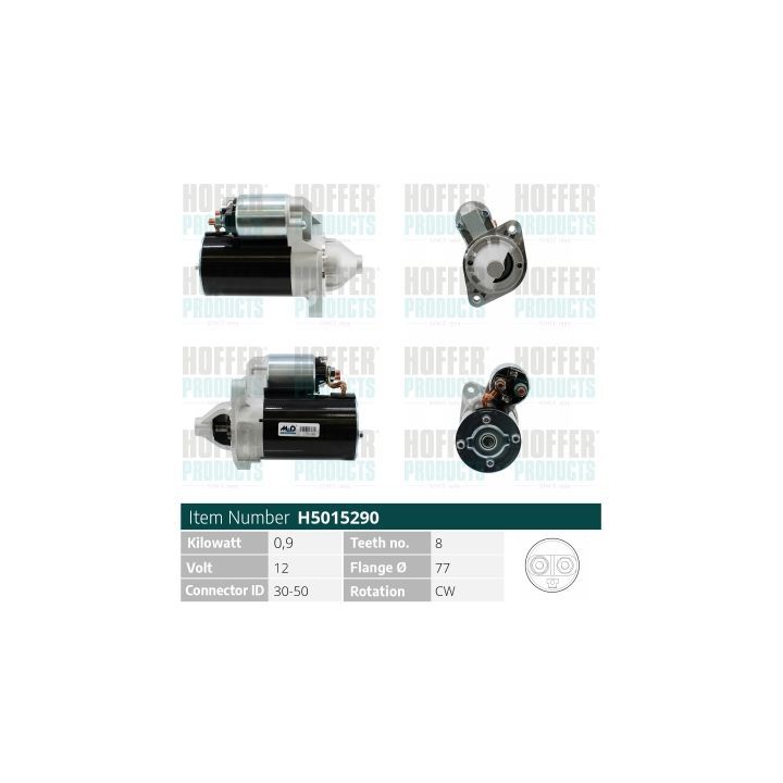 Starteris HOFFER H5015290