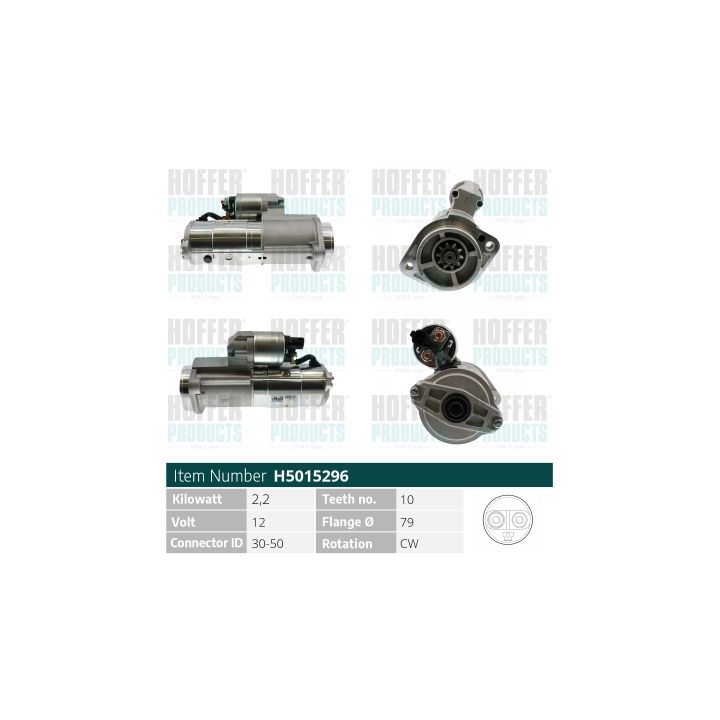 Starteris HOFFER H5015296