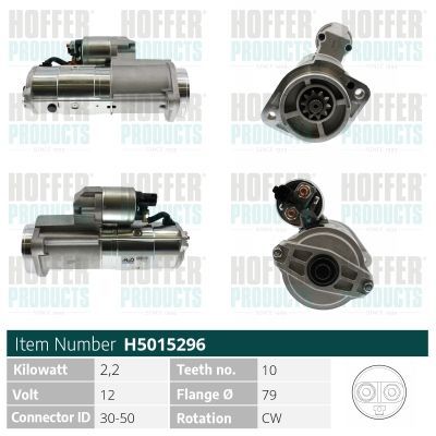 Starteris HOFFER H5015296