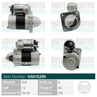 Starteris HOFFER H5015299