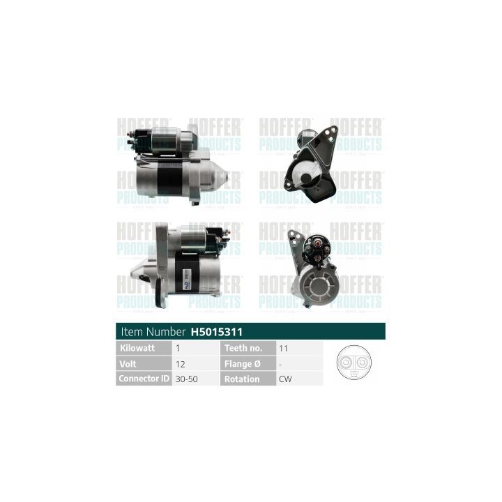 Starteris HOFFER H5015311