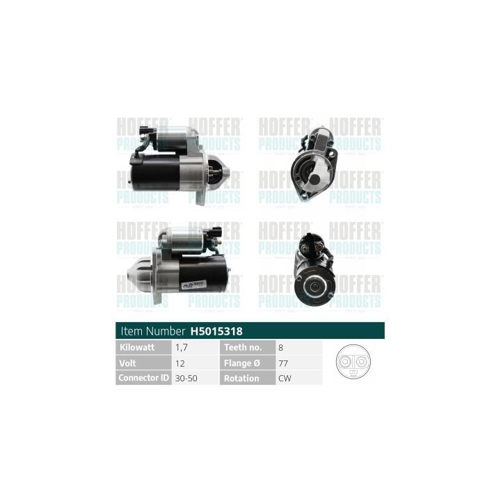 Starteris HOFFER H5015318