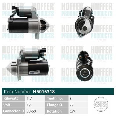 Starteris HOFFER H5015318