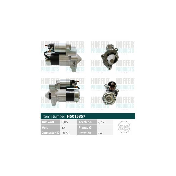 Starteris HOFFER H5015357