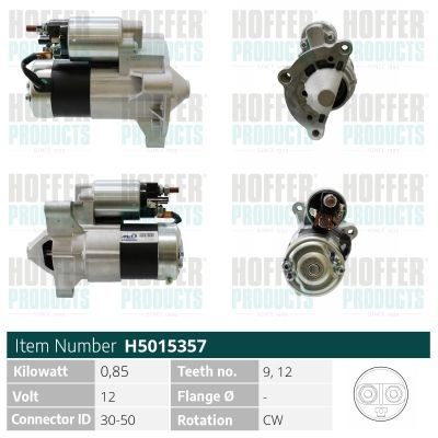 Starteris HOFFER H5015357