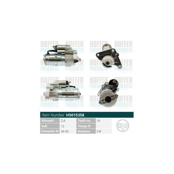 Starteris HOFFER H5015358