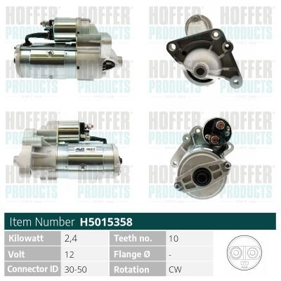 Starteris HOFFER H5015358