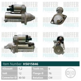 Starteris HOFFER H5015846
