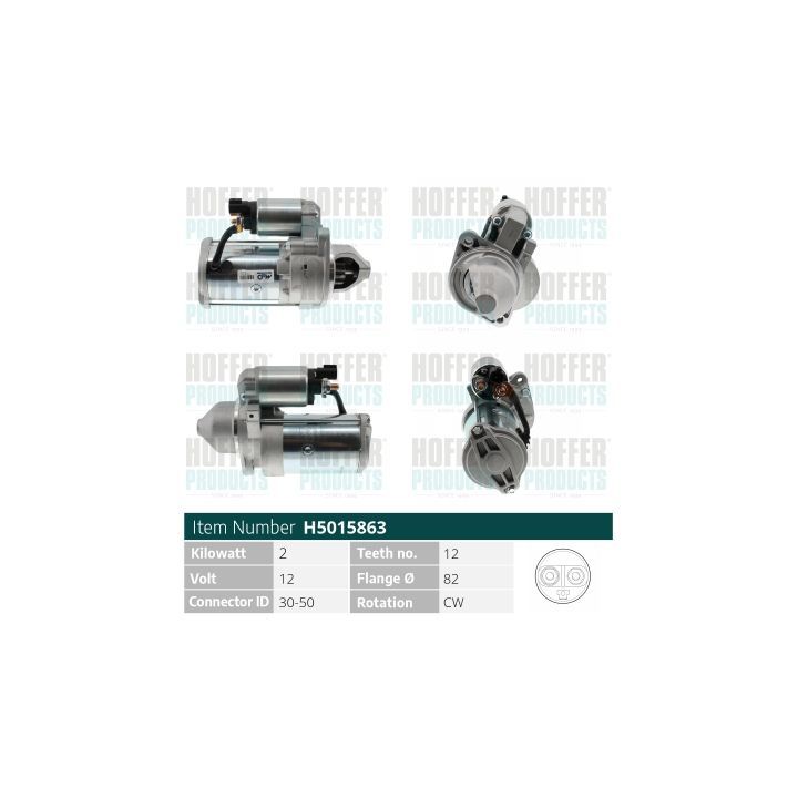 Starteris HOFFER H5015863