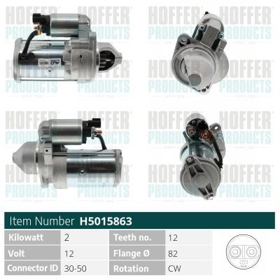 Starteris HOFFER H5015863