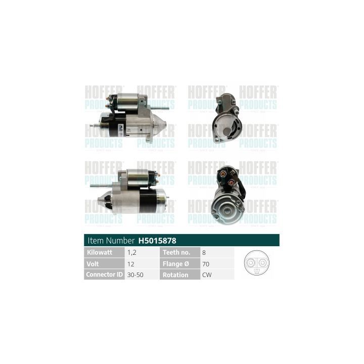 Starteris HOFFER H5015878
