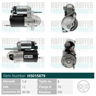 Starteris HOFFER H5015879