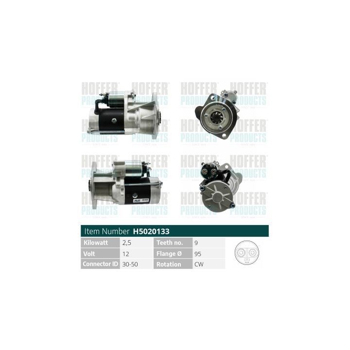 Starteris HOFFER H5020133