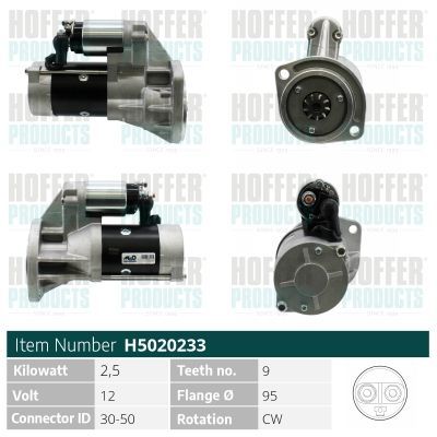 Starteris HOFFER H5020233