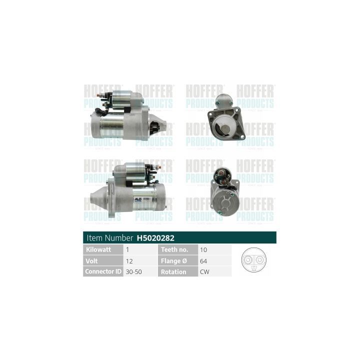 Starteris HOFFER H5020282