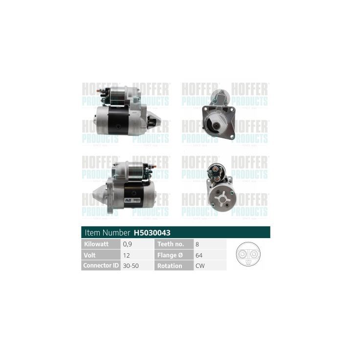Starteris HOFFER H5030043