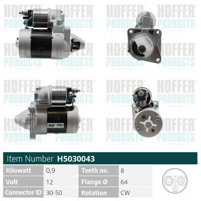 Starteris HOFFER H5030043