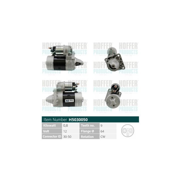 Starteris HOFFER H5030050