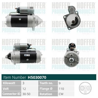 Starteris HOFFER H5030070