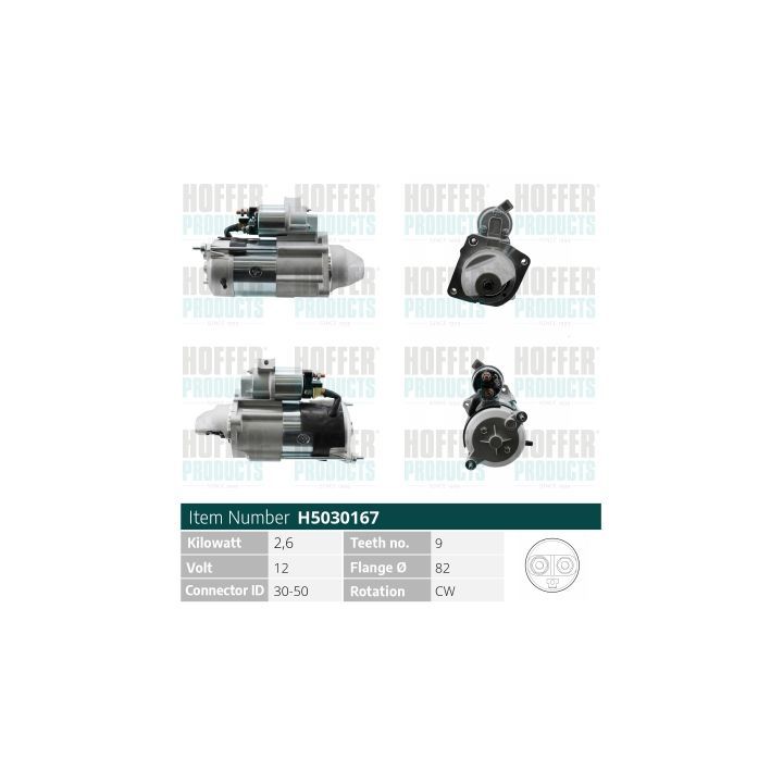 Starteris HOFFER H5030167