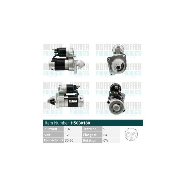 Starteris HOFFER H5030180