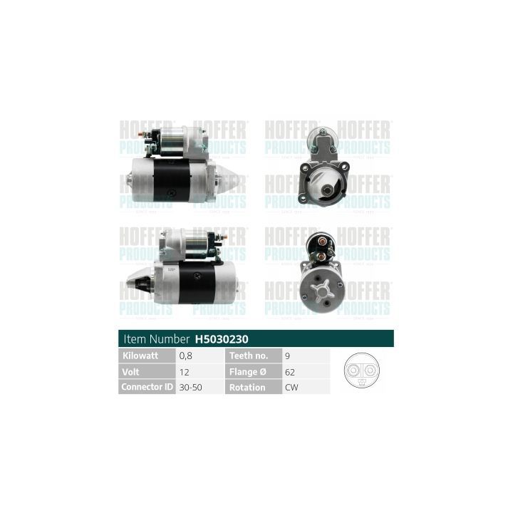 Starteris HOFFER H5030230