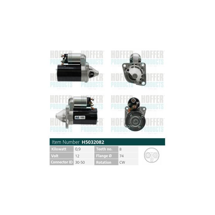 Starteris HOFFER H5032082