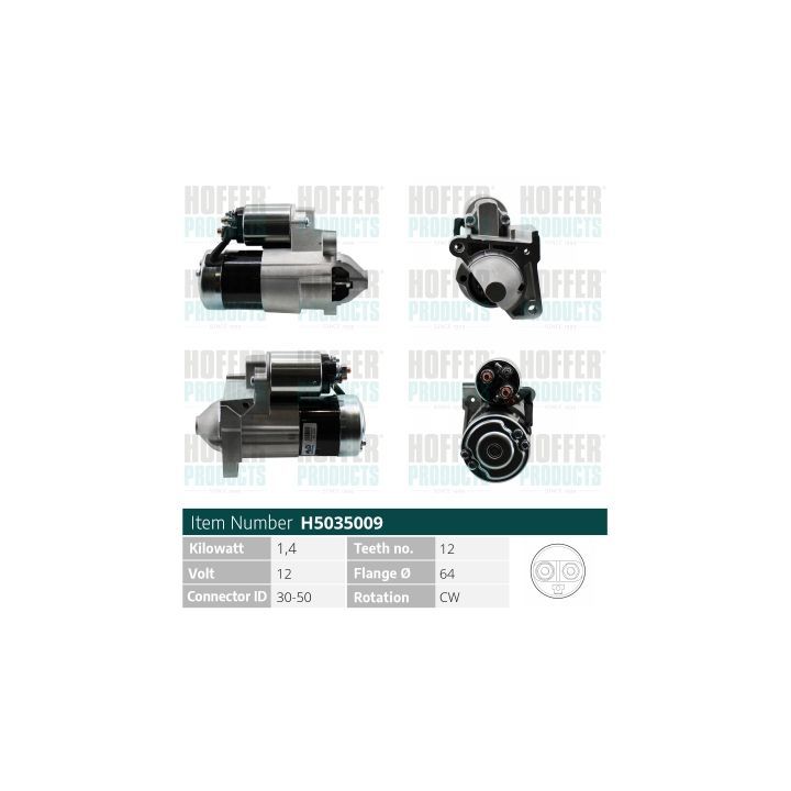 Starteris HOFFER H5035009