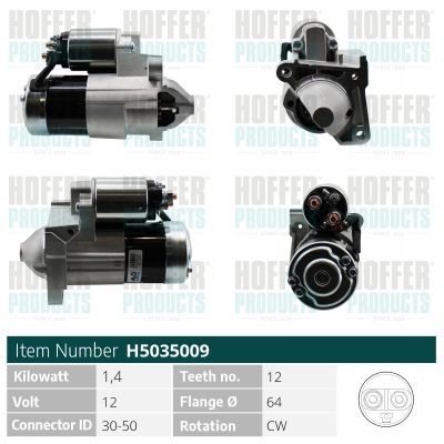 Starteris HOFFER H5035009