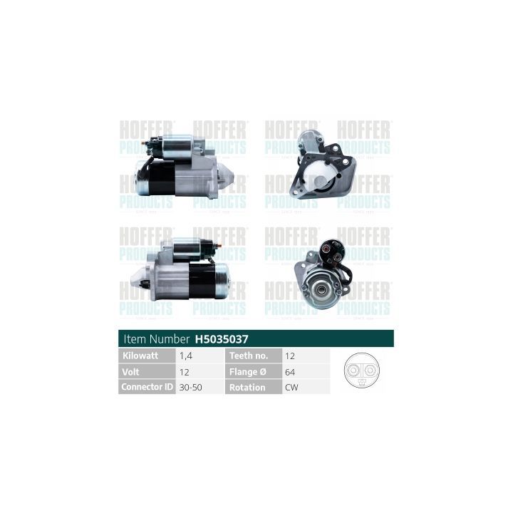 Starteris HOFFER H5035037