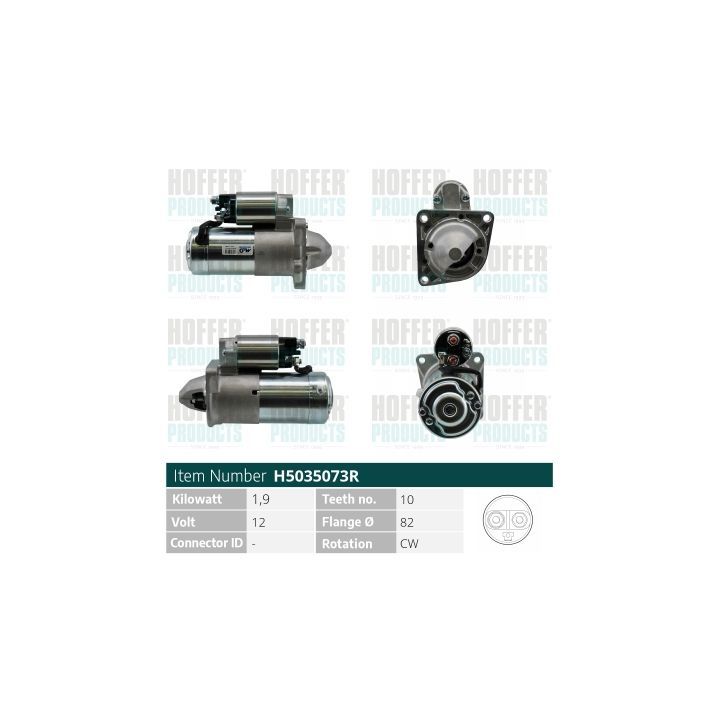 Starteris HOFFER H5035073