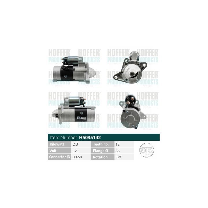 Starteris HOFFER H5035142
