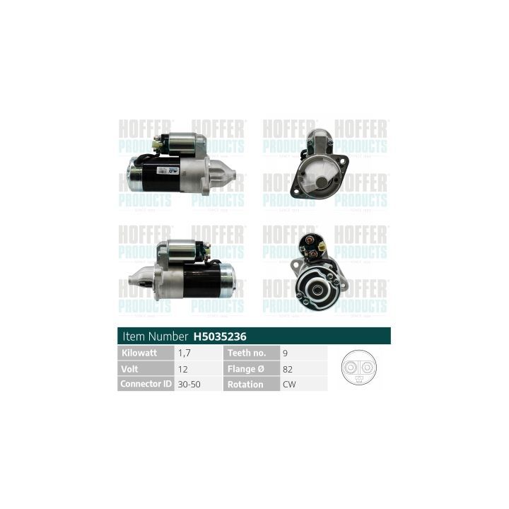Starteris HOFFER H5035236