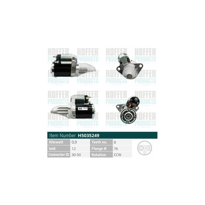 Starteris HOFFER H5035249