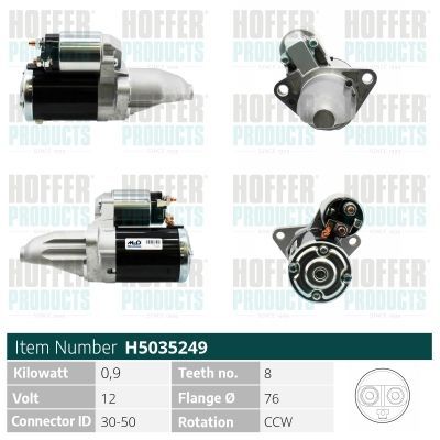 Starteris HOFFER H5035249