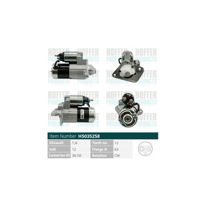 Starteris HOFFER H5035258