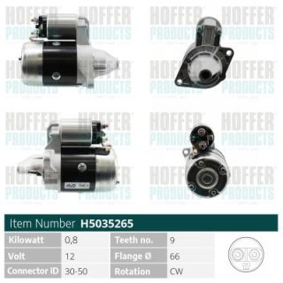 Starteris HOFFER H5035265