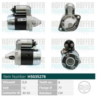 Starteris HOFFER H5035278